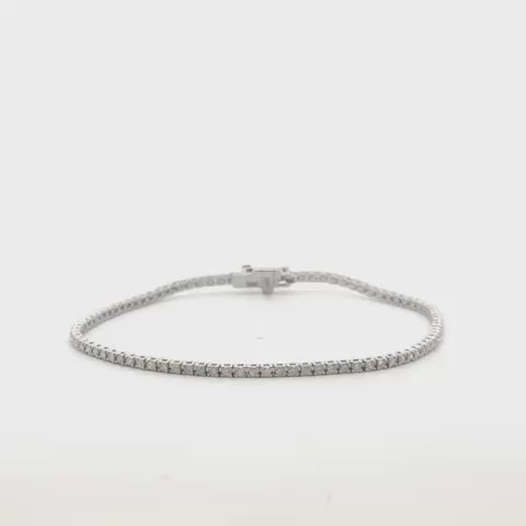Jewelry Sample Sale 1.50 ct. Diamond Tennis Bracelet 1.50 ct. 1.7 mm 4-Prongs Setting in 14K Gold